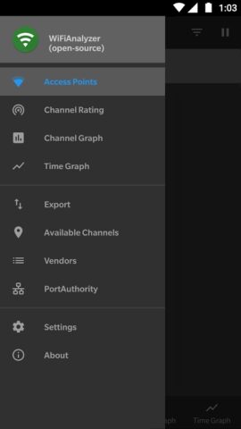 WiFi Analyzer (open-source) для Android — скриншот 1
