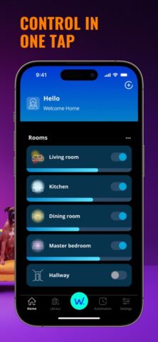 WiZ Connected для iOS — скриншот 2