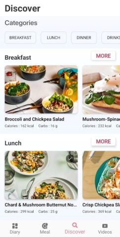 План Диеты и Меню на День для Android — скриншот 4