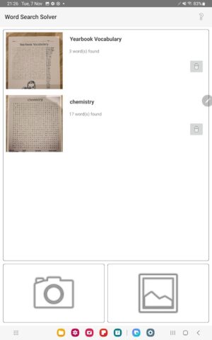 Word Search Scanner and Solver для Android — скриншот 5