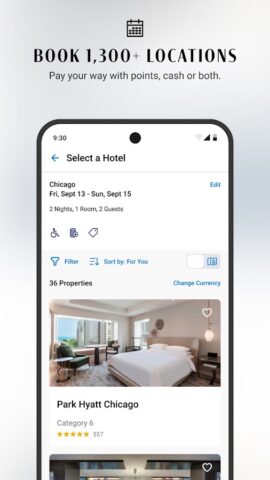 World of Hyatt: Book Hotels для Android — скриншот 4
