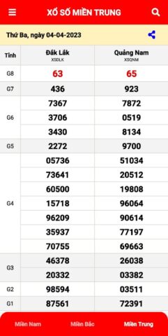 Xổ số: Xổ số trực tiếp для Android — скриншот 5