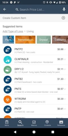 Xactimate ® для Android — скриншот 2