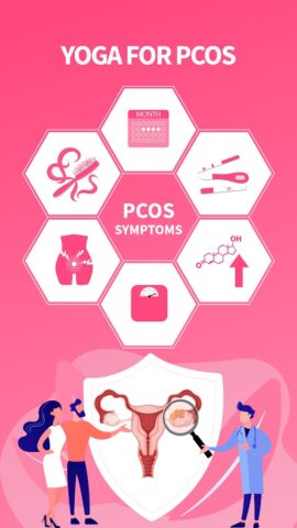 Yoga for PCOS — AI Exercise для Android — скриншот 1
