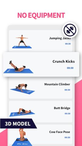 Yoga for PCOS — AI Exercise для Android — скриншот 5