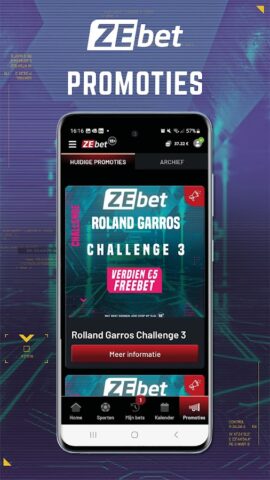 ZEbet Sportweddenschappen для Android — скриншот 3