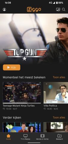 Ziggo GO для Android — скриншот 1