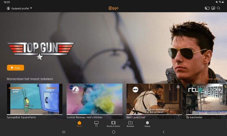 Ziggo GO для Android — скриншот 5