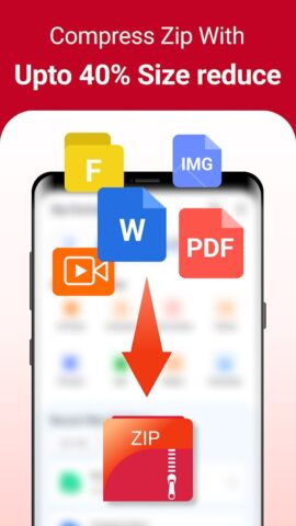 Zip Extractor — UnZIP, UnRAR для Android — скриншот 1