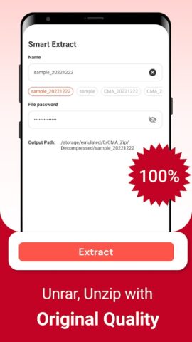 Zip Extractor — UnZIP, UnRAR для Android — скриншот 5
