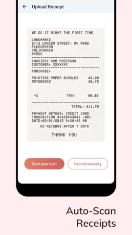 Zoho Expense — Expense Reports для Android — скриншот 3