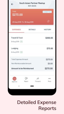 Zoho Expense — Expense Reports для Android — скриншот 5