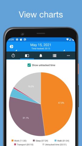 aTimeLogger — Time Tracker для Android — скриншот 2