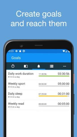 aTimeLogger — Time Tracker для Android — скриншот 3