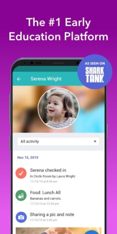 brightwheel: Childcare App для Android — скриншот 1