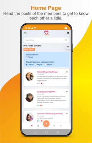 c Love — Dating & Make Friends для Android — скриншот 1