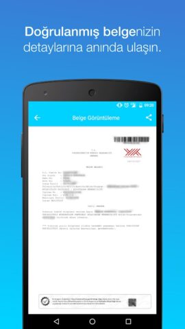 e-Devlet Belge Doğrulama для Android — скриншот 5