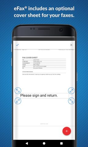 eFax App — Fax from Phone для Android — скриншот 2