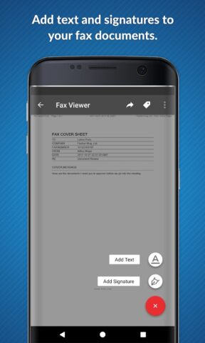 eFax App — Fax from Phone для Android — скриншот 3