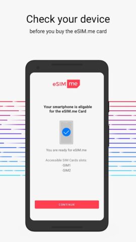 eSIM.me: UPGRADE to eSIM для Android — скриншот 2
