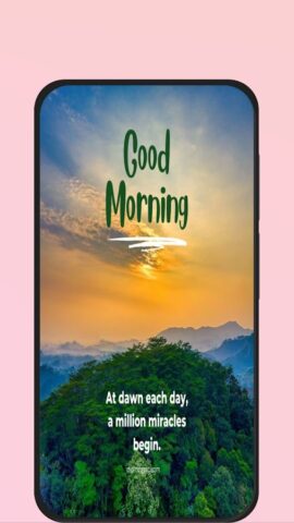 Good Morning Nature Images для Android — скриншот 1