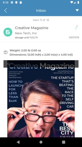 iPostal1 для Android — скриншот 3