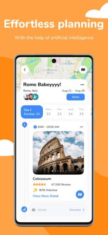iplan.ai — Travel Planner для Android — скриншот 3