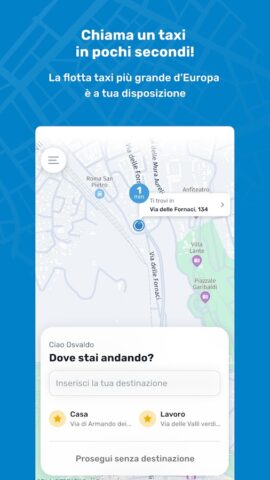 itTaxi для Android — скриншот 1