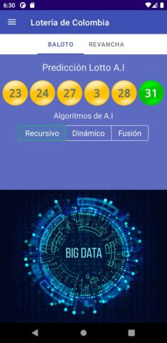 lotería de Colombia Predicción для Android — скриншот 2