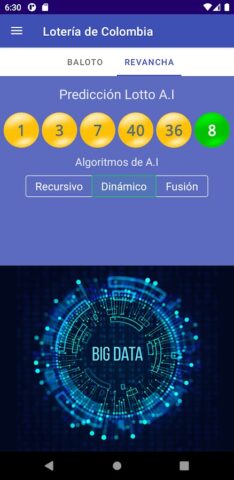 lotería de Colombia Predicción для Android — скриншот 4