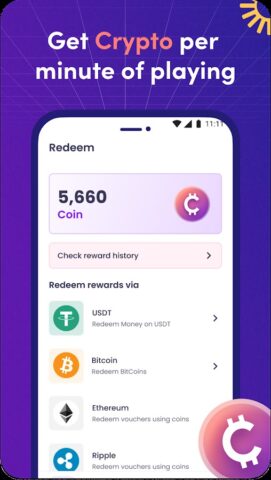 mCrypto: Play to Earn Crypto для Android — скриншот 5
