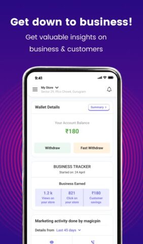magicpin | Merchant App для Android — скриншот 3