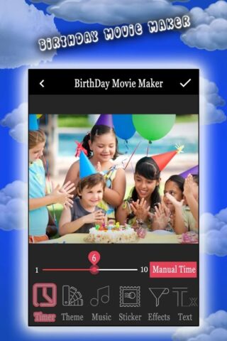 photo editor with song для Android — скриншот 3