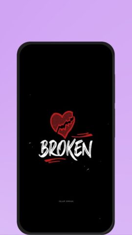 Sad Broken Heart Quotes для Android — скриншот 1