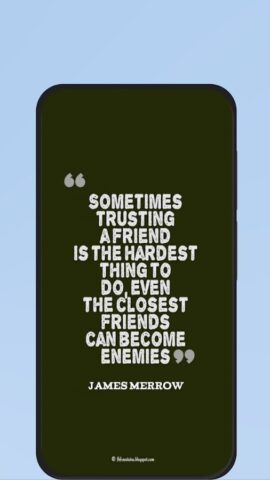 Sad Friendship Quotes для Android — скриншот 5
