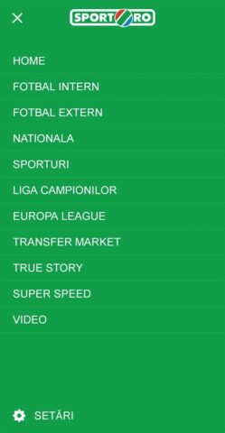 sport.ro для Android — скриншот 2