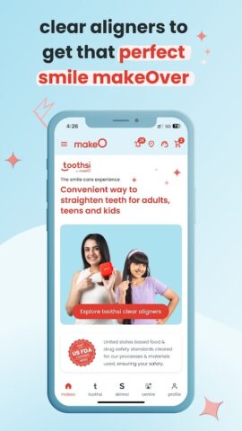 toothsi | skinnsi is now MakeO для Android — скриншот 2