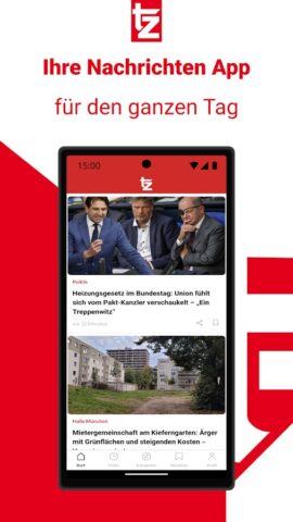 tz — News aus München для Android — скриншот 1