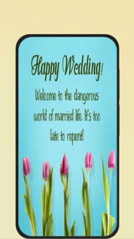 Wedding Wishes для Android — скриншот 5