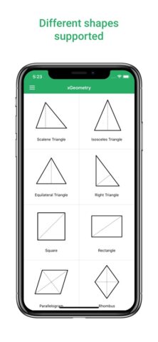 xGeometry — Geometry Solver для iOS — скриншот 3