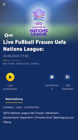 1&1 TV und Filme для Android — скриншот 4