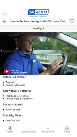 1A Auto: Parts & Repair Videos для Android — скриншот 3