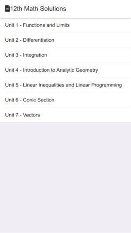 2nd Year Math Key book для Android — скриншот 1