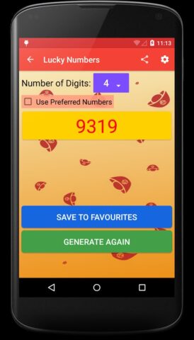 4D Lucky Number для Android — скриншот 3