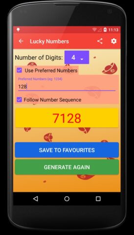 4D Lucky Number для Android — скриншот 4
