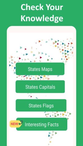 50 States: US Maps, Capitals для Android — скриншот 2
