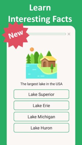 50 States: US Maps, Capitals для Android — скриншот 5