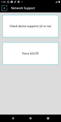 5G  Network & Device Check для Android — скриншот 2