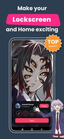 +9000000 Anime Live Wallpapers для Android — скриншот 5