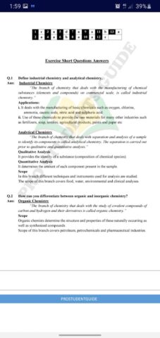 9th class Chemistry notes для Android — скриншот 4